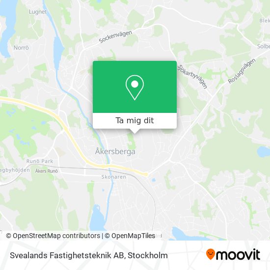 Svealands Fastighetsteknik AB karta