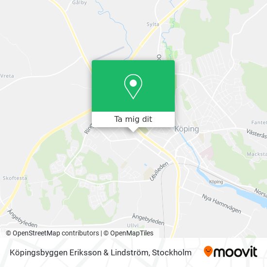 Köpingsbyggen Eriksson & Lindström karta