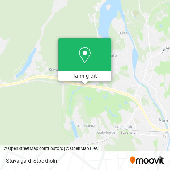 Stava gård karta