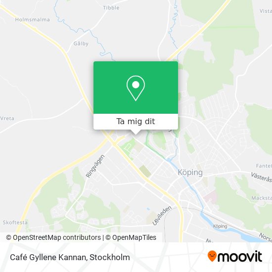 Café Gyllene Kannan karta