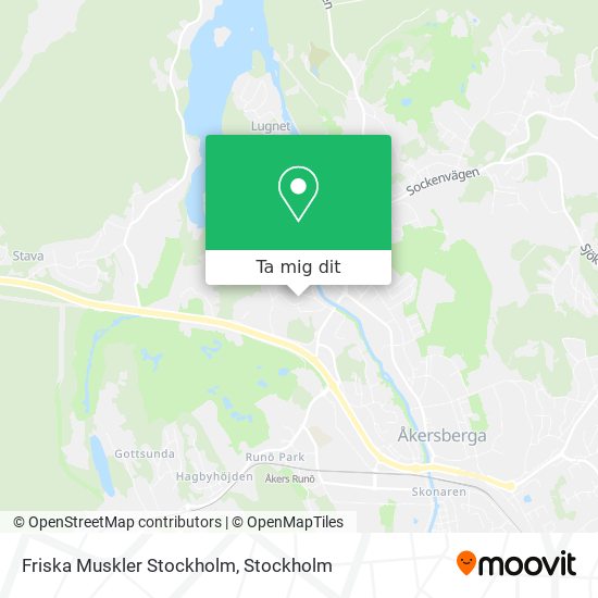 Friska Muskler Stockholm karta