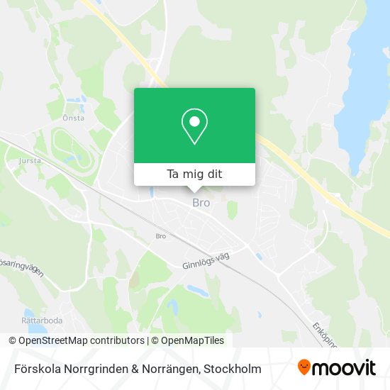 Förskola Norrgrinden & Norrängen karta