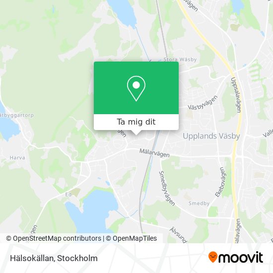 Hälsokällan karta