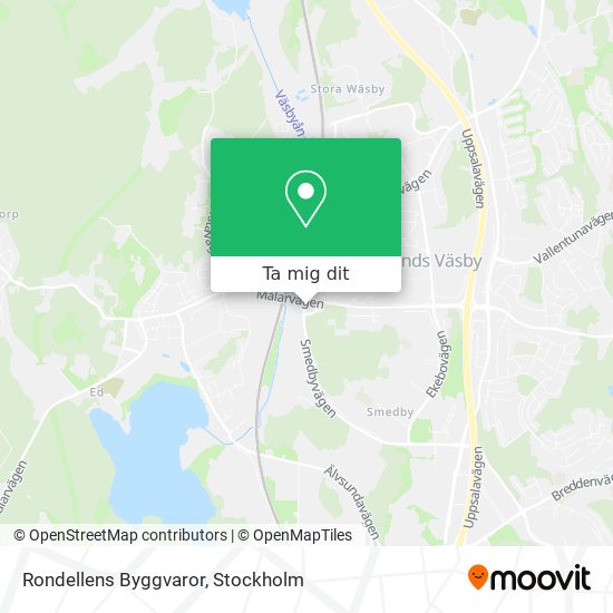 Rondellens Byggvaror karta