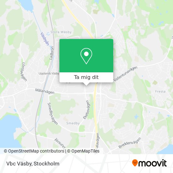 Vbc Väsby karta