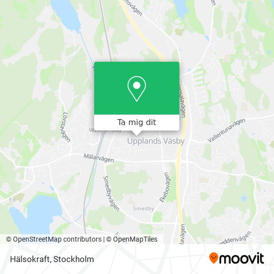 Hälsokraft karta