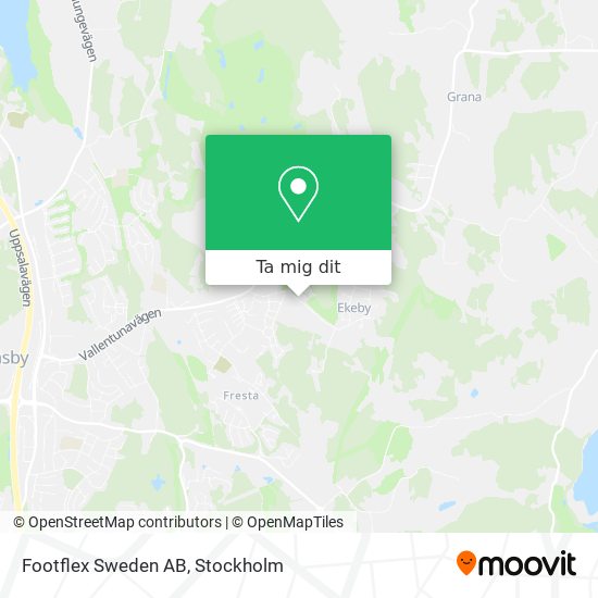 Footflex Sweden AB karta