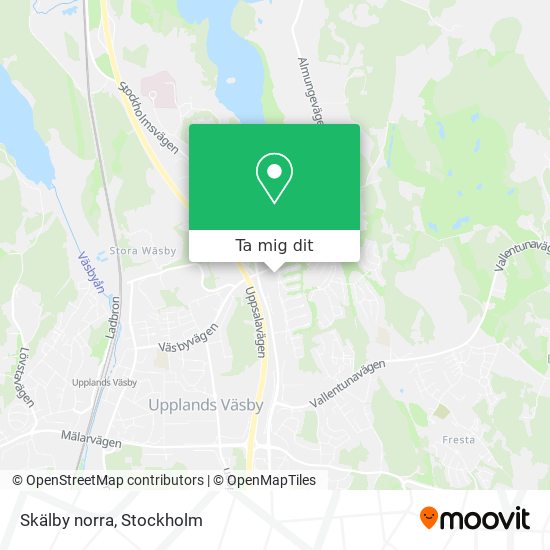 Skälby norra karta