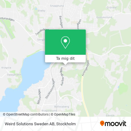 Weird Solutions Sweden AB karta