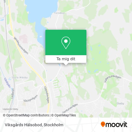 Viksgårds Hälsobod karta