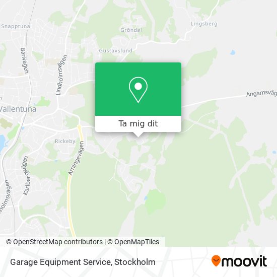 Garage Equipment Service karta