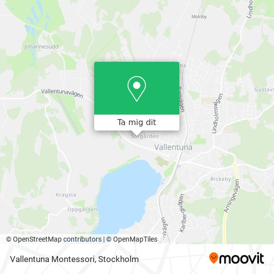 Vallentuna Montessori karta