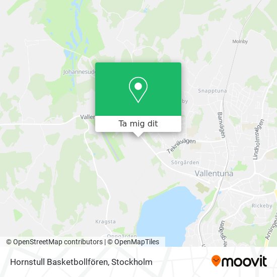 Hornstull Basketbollfören karta