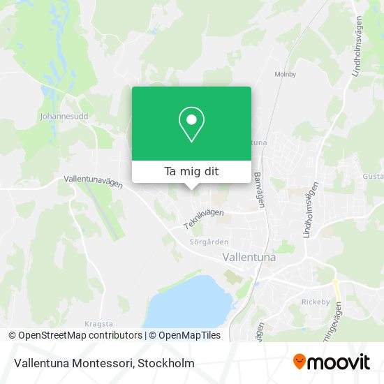 Vallentuna Montessori karta