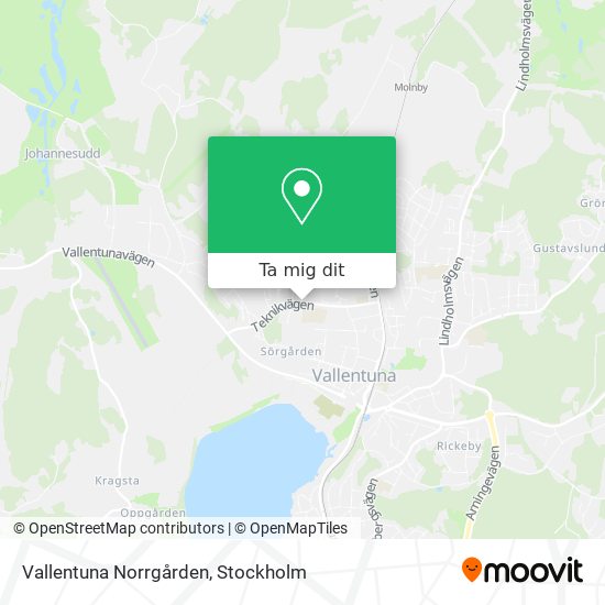 Vallentuna Norrgården karta