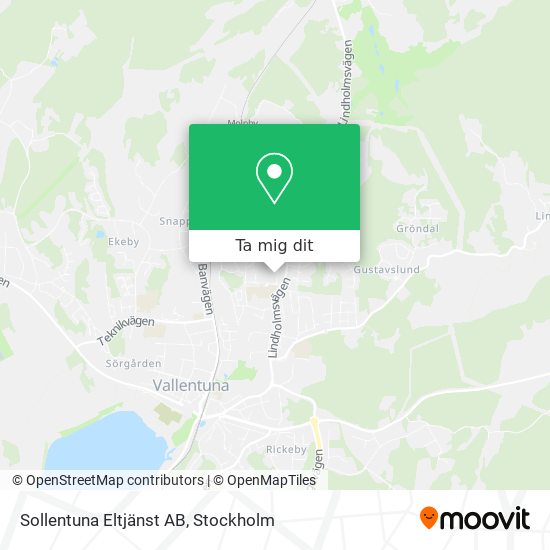 Sollentuna Eltjänst AB karta