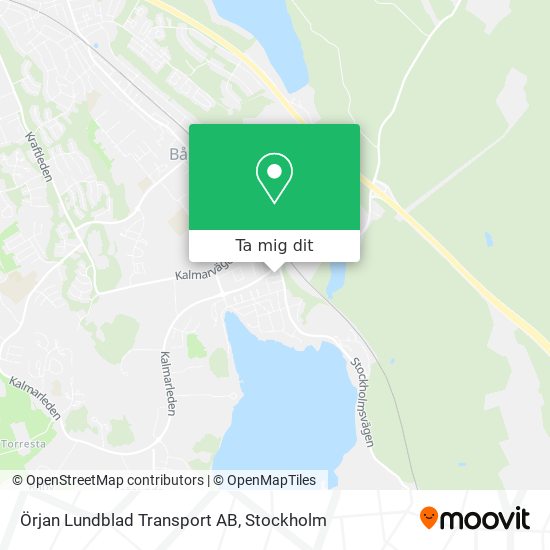 Örjan Lundblad Transport AB karta