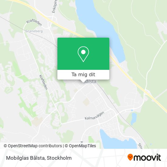 Mobilglas Bålsta karta