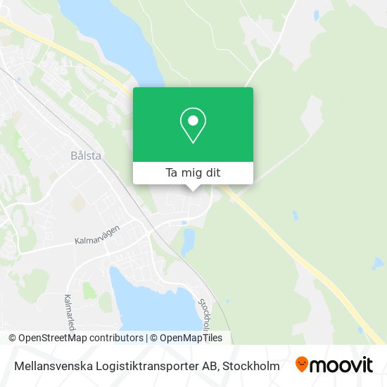 Mellansvenska Logistiktransporter AB karta