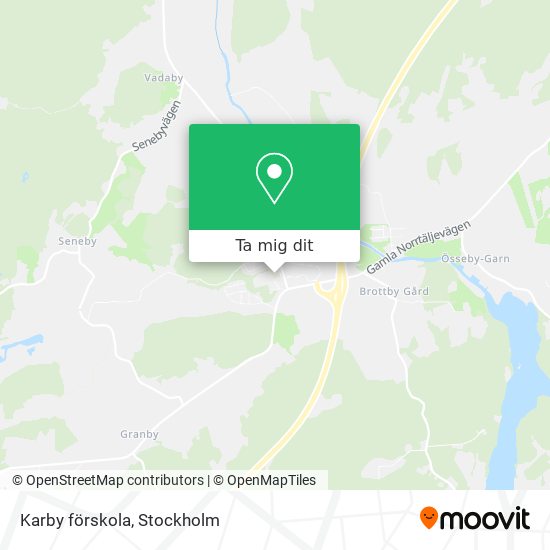 Karby förskola karta