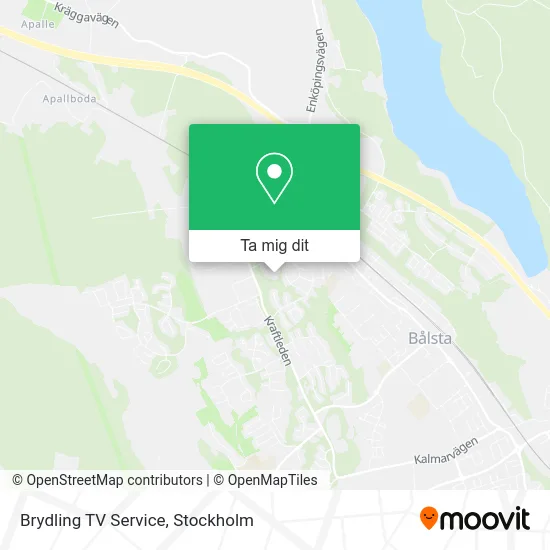 Brydling TV Service karta