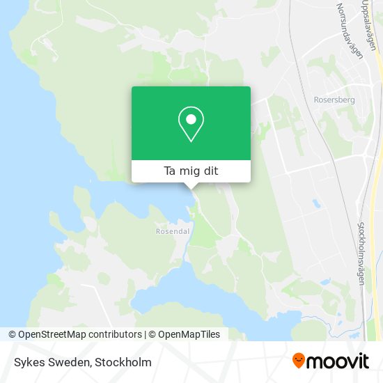 Sykes Sweden karta