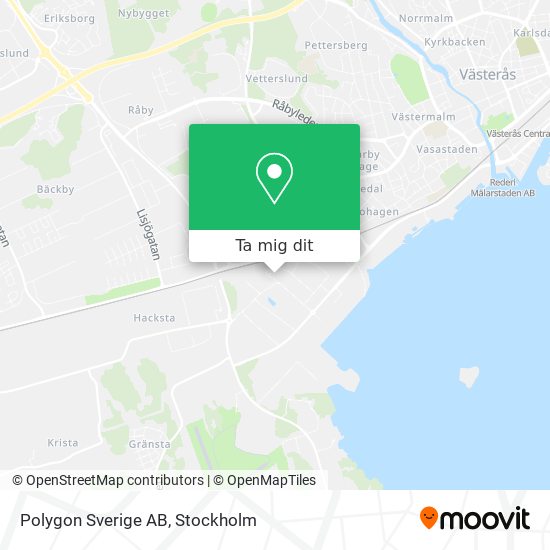 Polygon Sverige AB karta