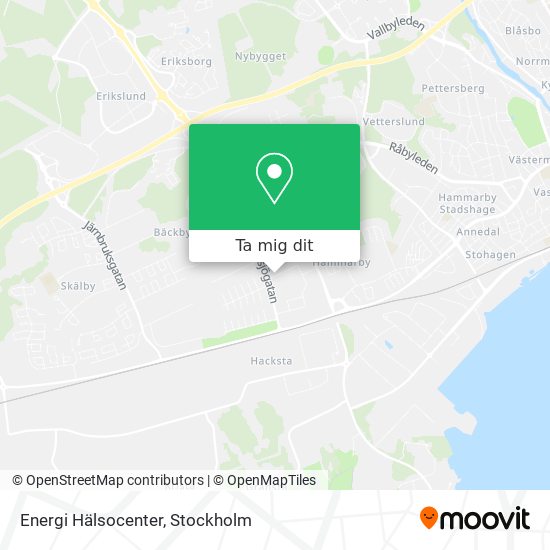Energi Hälsocenter karta