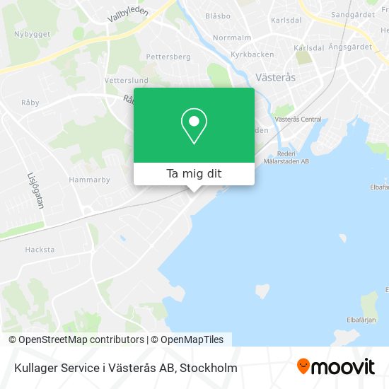 Kullager Service i Västerås AB karta