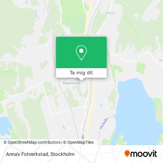 Anna's Fotverkstad karta