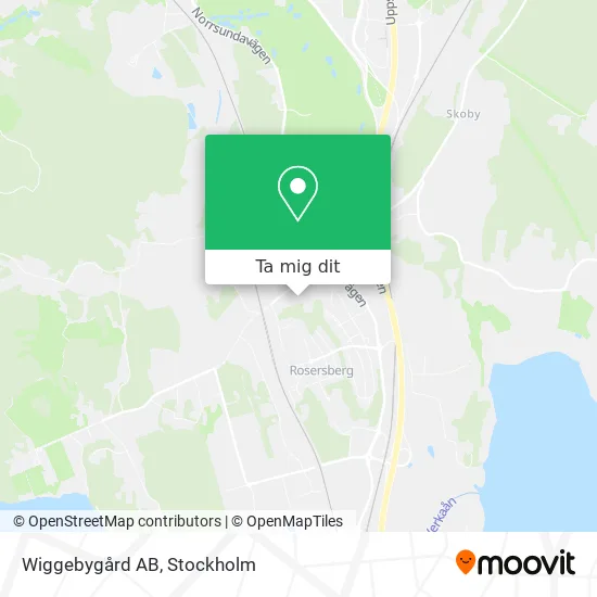 Wiggebygård AB karta