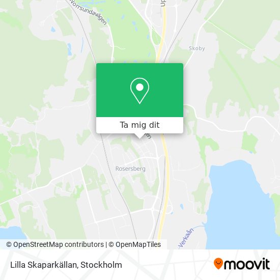 Lilla Skaparkällan karta