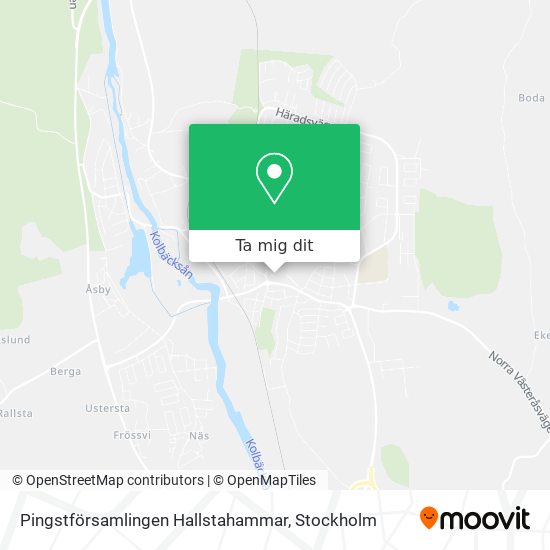 Pingstförsamlingen Hallstahammar karta