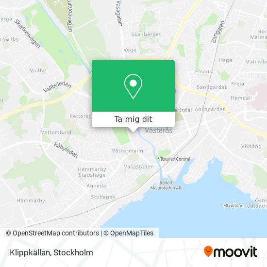 Klippkällan karta