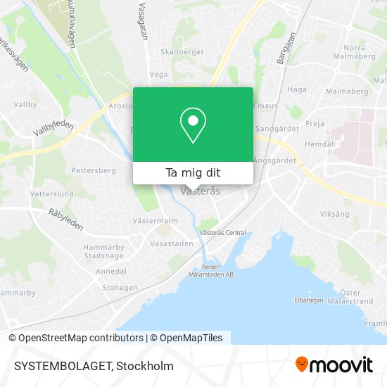 SYSTEMBOLAGET karta