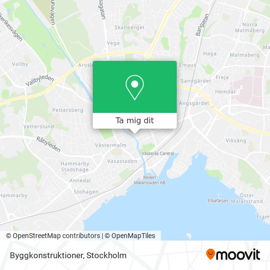 Byggkonstruktioner karta