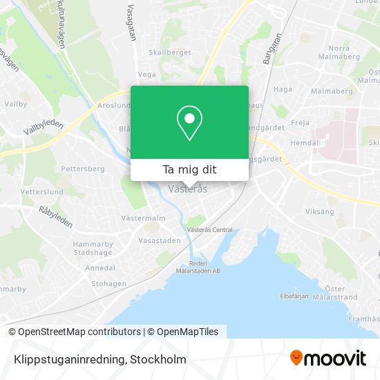 Klippstuganinredning karta