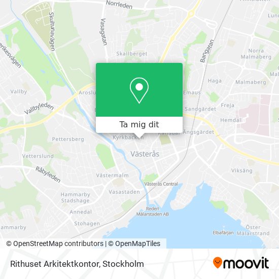 Rithuset Arkitektkontor karta