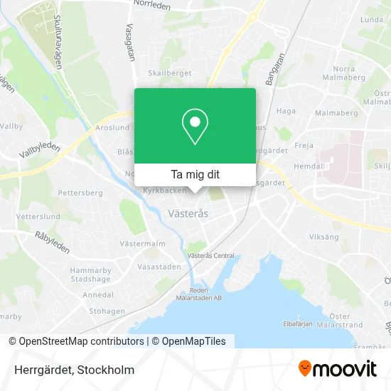 Herrgärdet karta