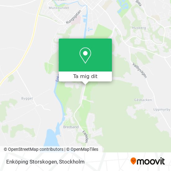 Enköping Storskogen karta