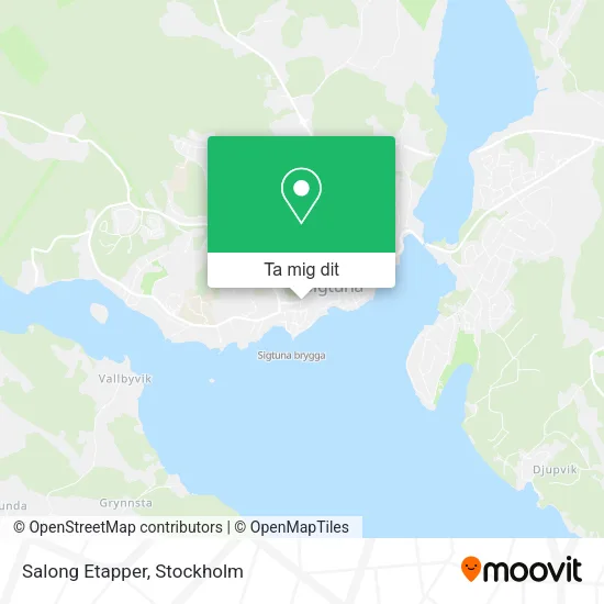 Salong Etapper karta