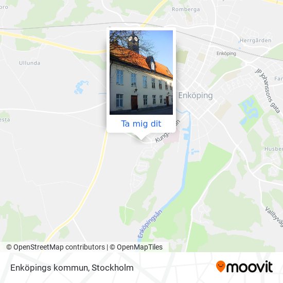 Enköpings kommun karta