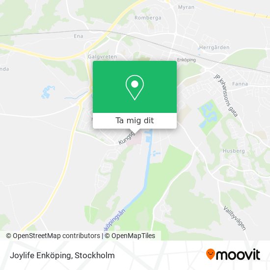 Joylife Enköping karta