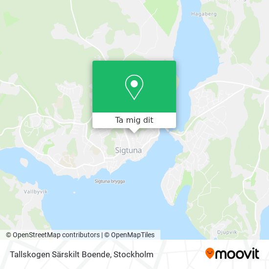 Tallskogen Särskilt Boende karta