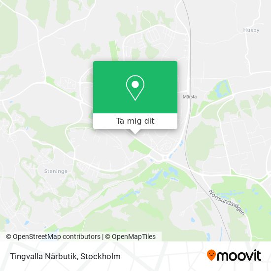 Tingvalla Närbutik karta