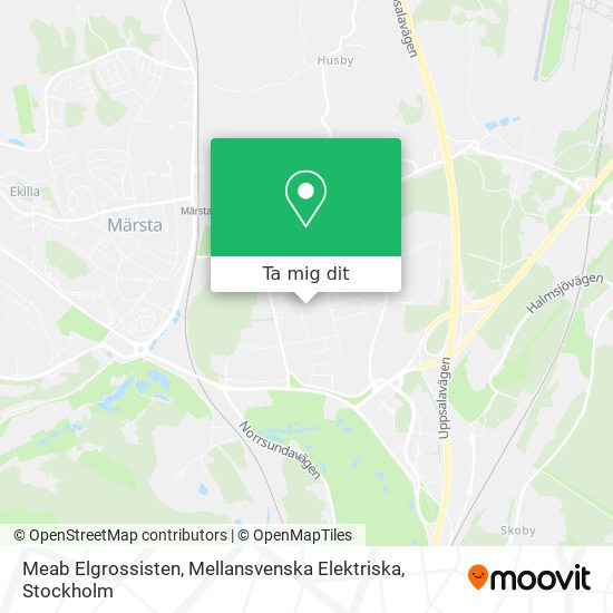 Meab Elgrossisten, Mellansvenska Elektriska karta