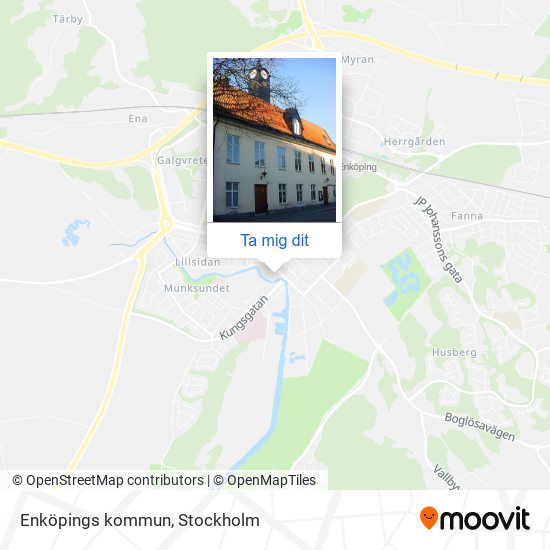 Enköpings kommun karta