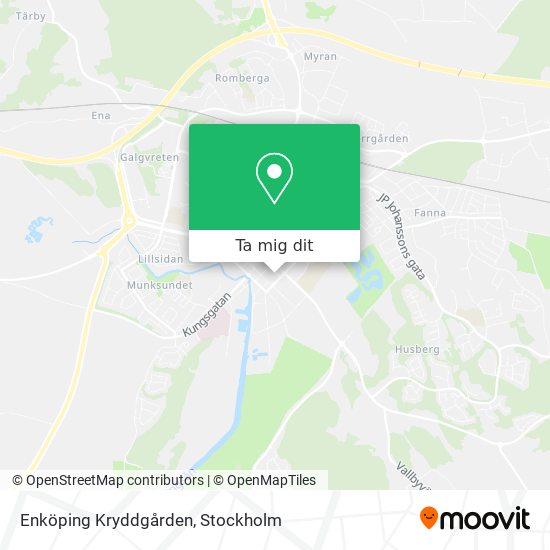 Enköping Kryddgården karta