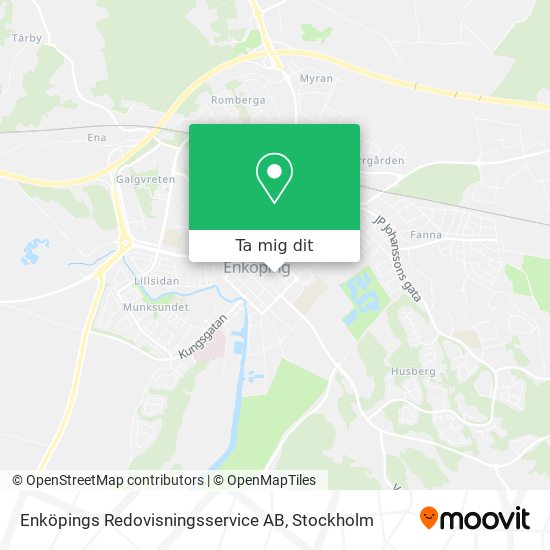Enköpings Redovisningsservice AB karta