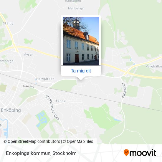 Enköpings kommun karta